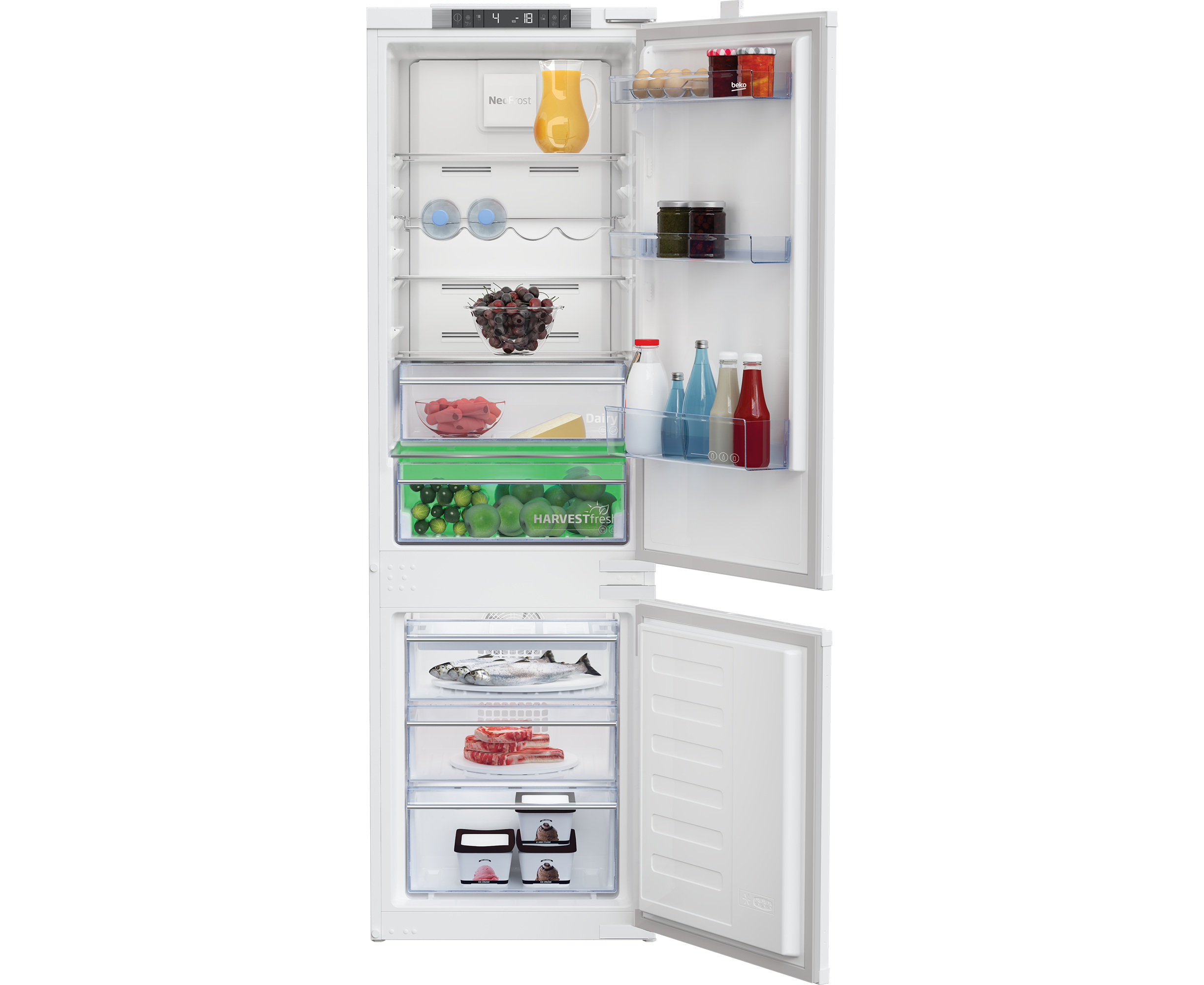 Встраиваемый холодильник BEKO BCNA275E3S