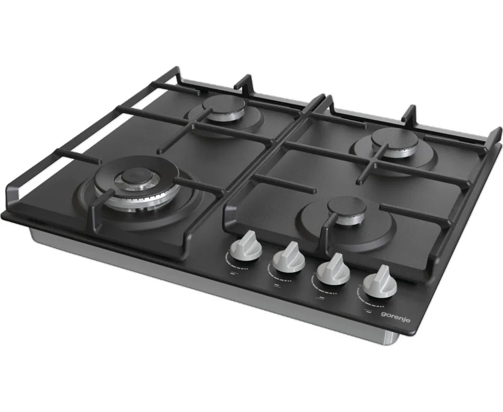 Варочная панель GORENJE GW641EXB газовая Черный