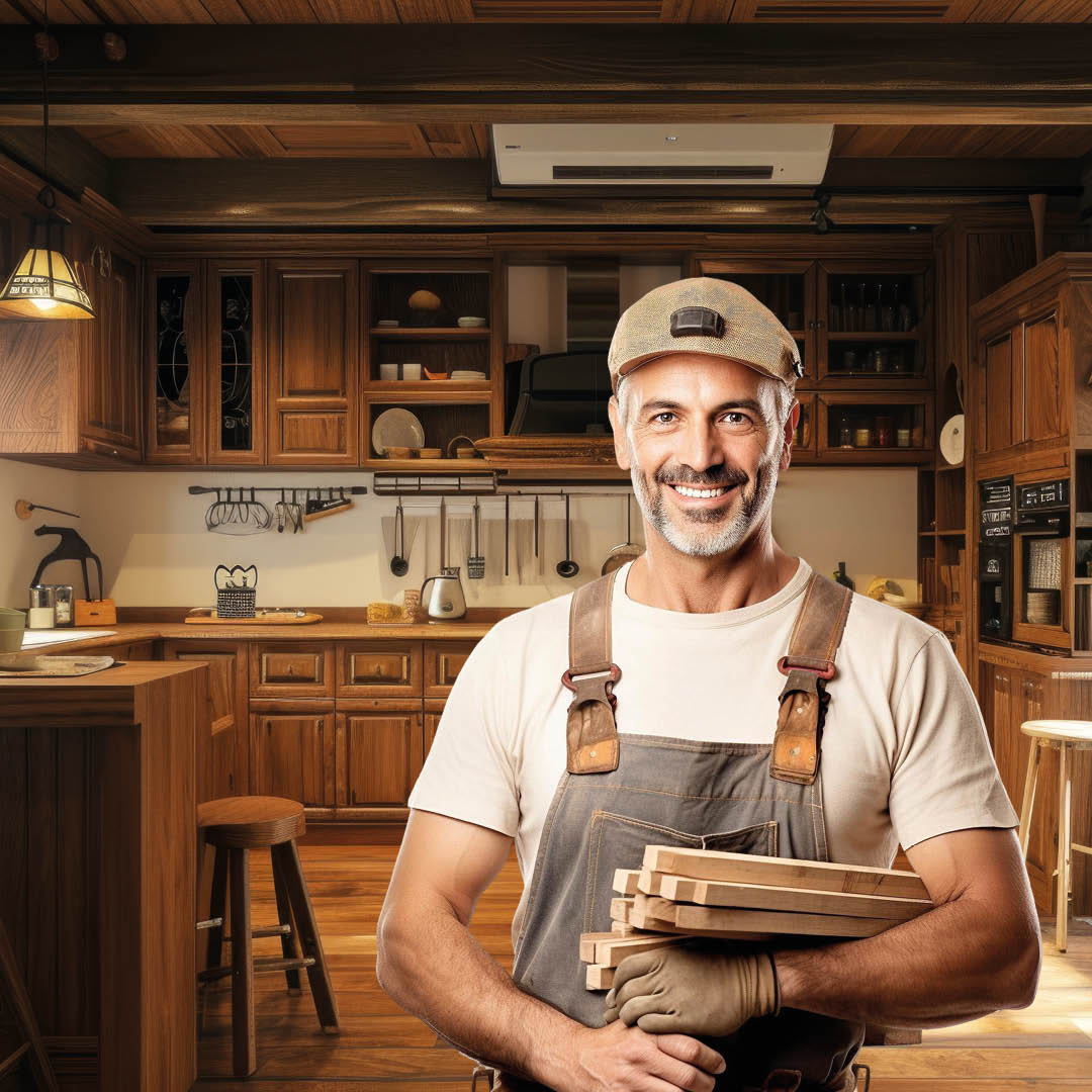 Кухни из дерева на заказ