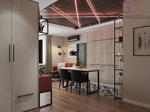 Мебель для студии проект 123 Мебель для студии проект 123